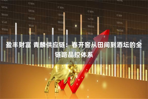 盈丰财富 青麟供应链：春开窖从田间到酒坛的全链路品控体系