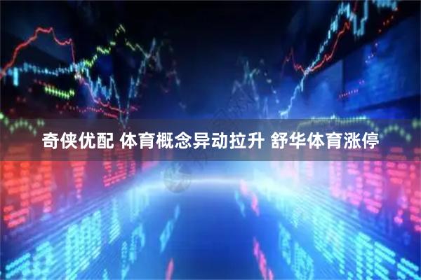 奇侠优配 体育概念异动拉升 舒华体育涨停