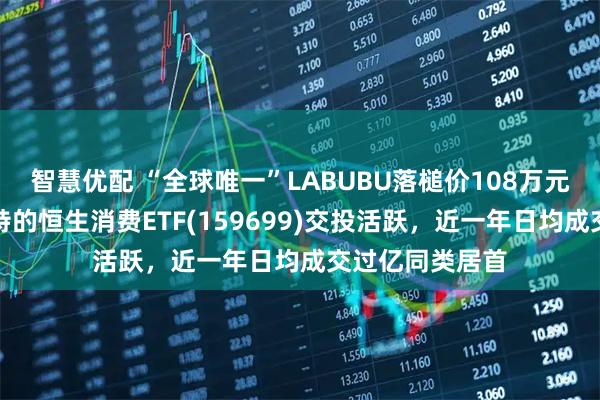 智慧优配 “全球唯一”LABUBU落槌价108万元！重仓泡泡玛特的恒生消费ETF(159699)交投活跃，近一年日均成交过亿同类居首
